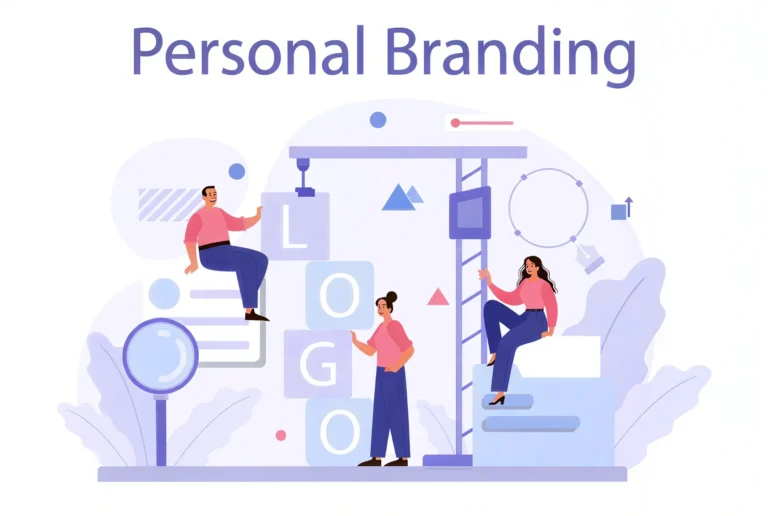 Personal branding strategy illustration