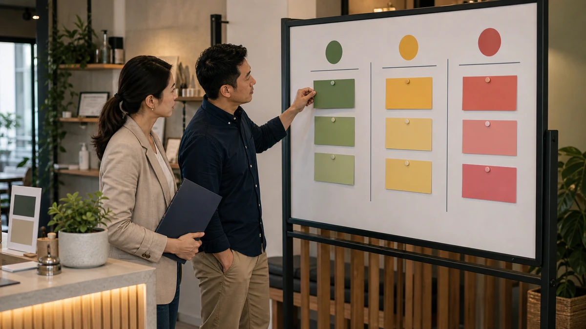 digital marketing audit conversion and measurement planning board