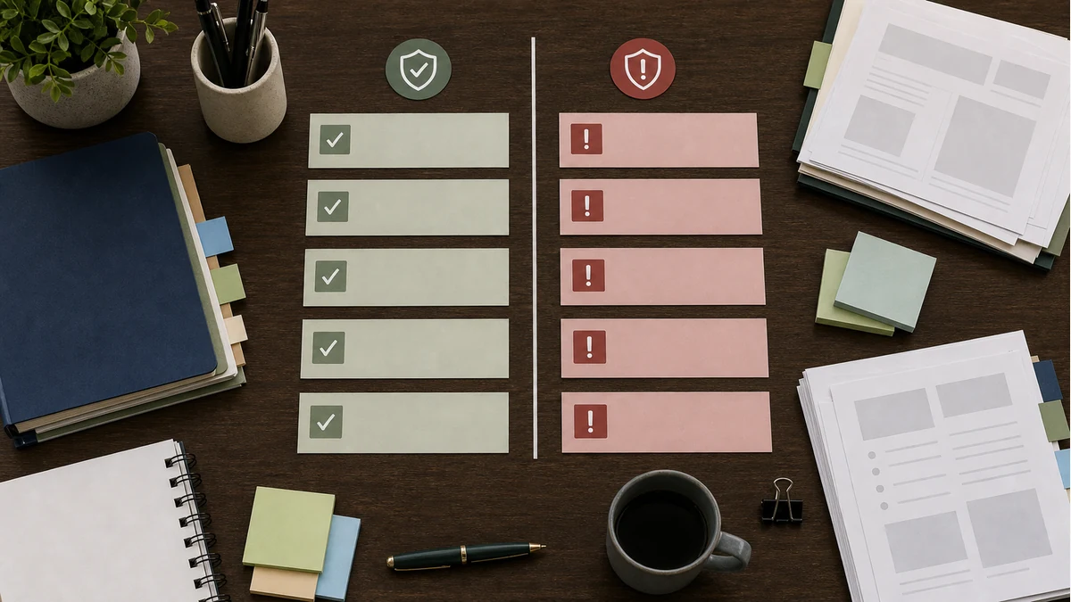 Safe GEO strategy risk and trust checklist