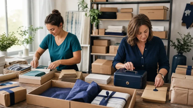 Ecommerce owner delegating routine store operations with approval controls
