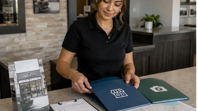 Google Business Profile optimization for small business featured buyer-context scene
