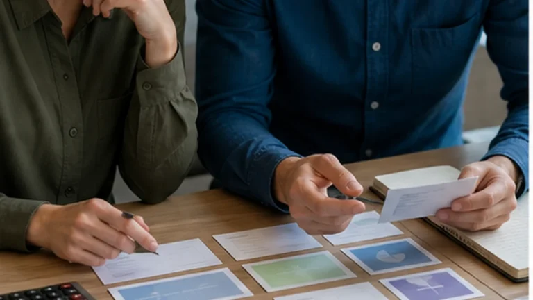 digital marketing services cost for small business buyer decision scene