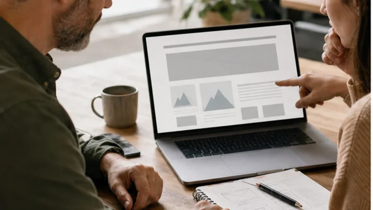 landing page optimization for small business buyer decision scene