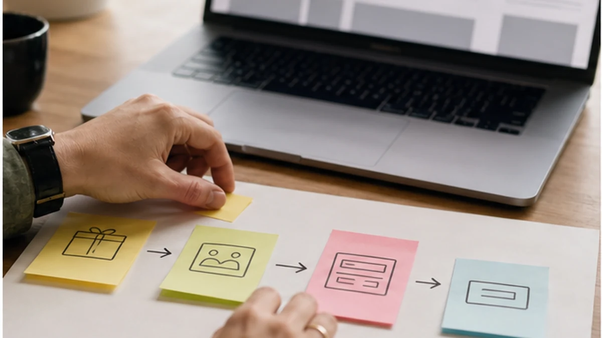 landing page optimization for small business planning and proof scene