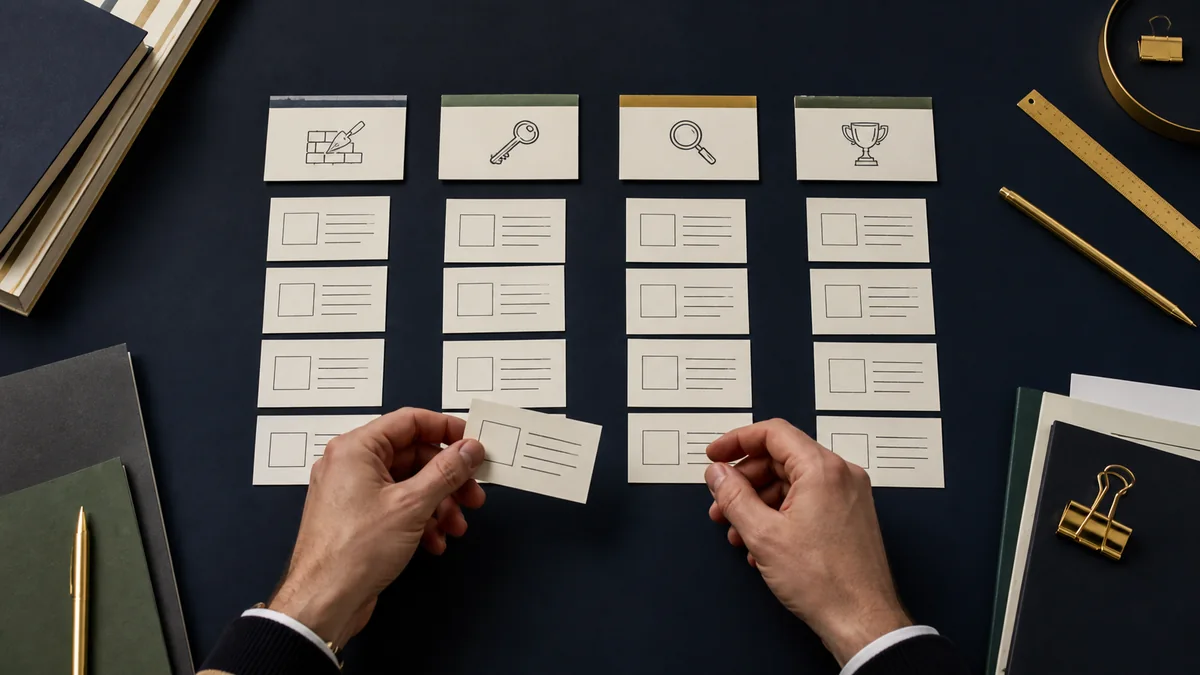 Evidence-led review of SEO, AEO, GEO, and conversion proposal elements